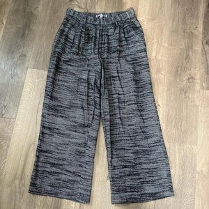 Urban Outfitters Black and Gray Herringbone Pants